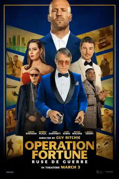 Operation Fortune Ruse de guerre (2023) ปฏิบัติการระห่ำโคตรคนฟอร์จูน,Guy Ritchie,Jason Statham,Aubrey Plaza,Cary Elwes - Movie777