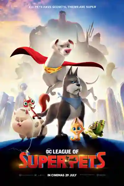 DC League of Super-Pets (2022) ขบวนการซูเปอร์เพ็ทส์,Jared Stern,Dwayne Johnson,Kevin Hart,Kate McKinnon
